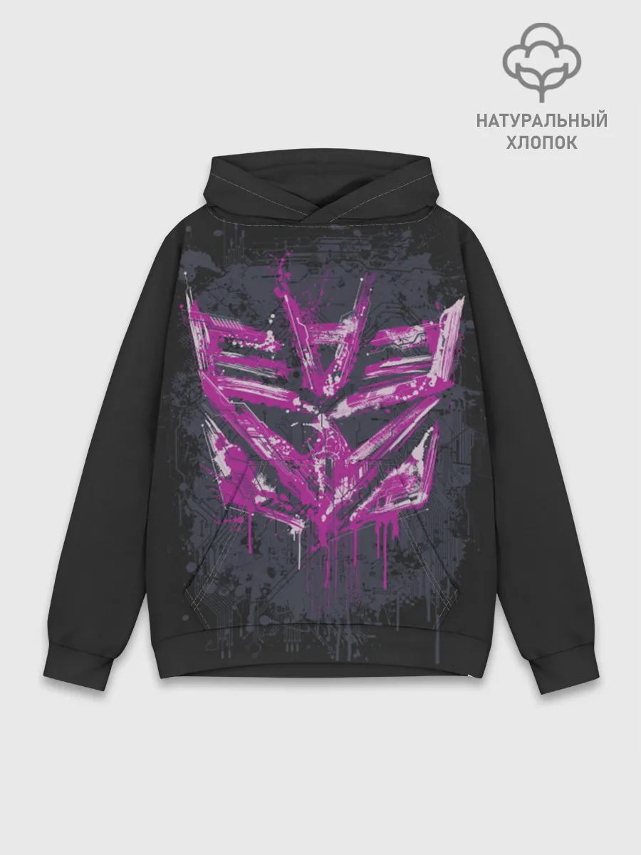 Худи мужской база хлопок / Transformers