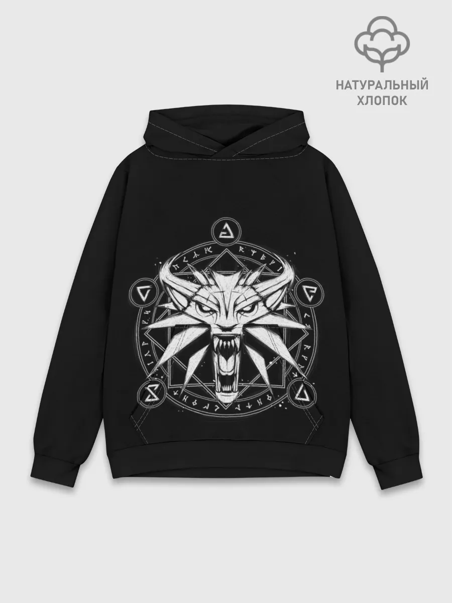Худи мужской база хлопок / The Witcher