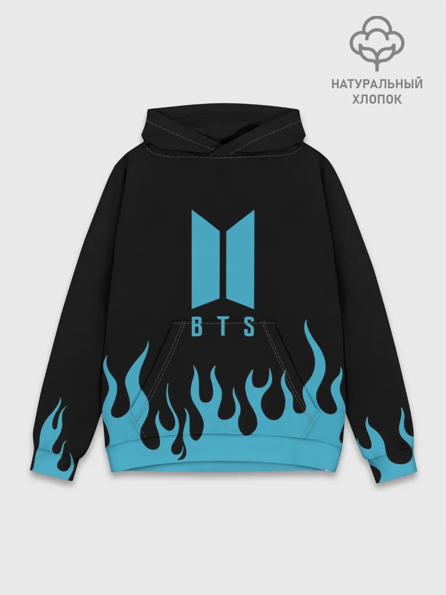 Худи мужской база хлопок / BTS