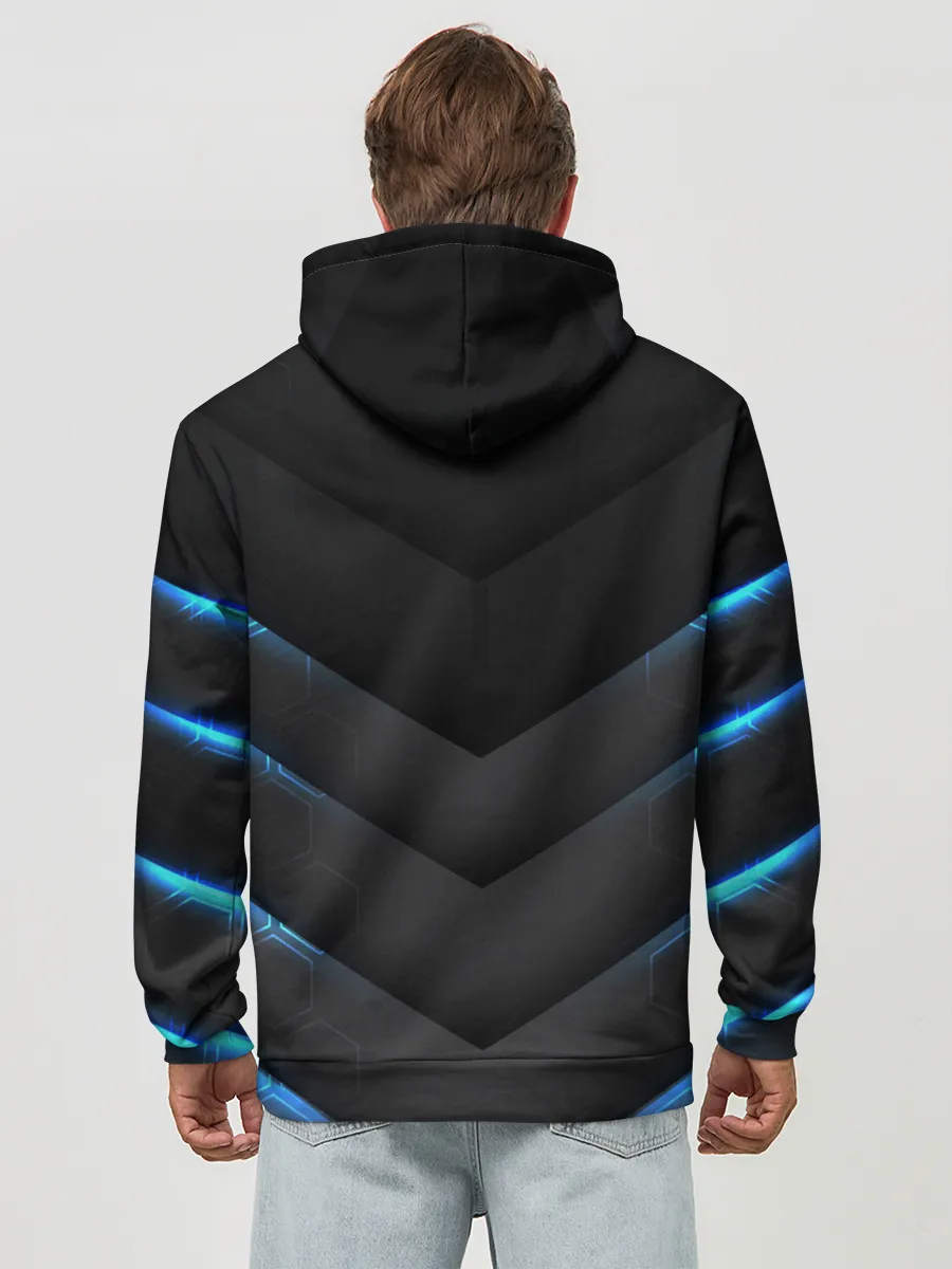 Худи мужской база хлопок / Detroit RK900