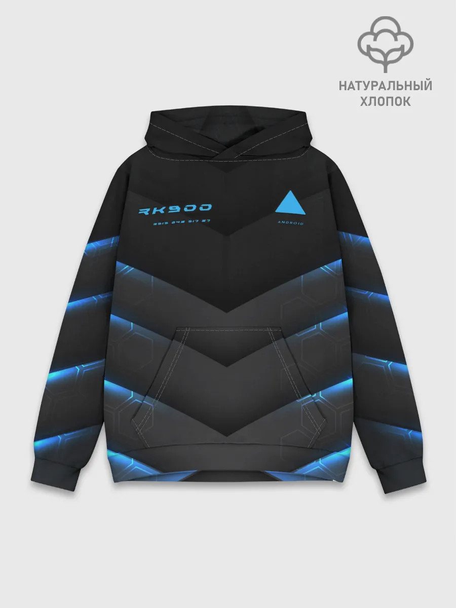 Худи мужской база хлопок / Detroit RK900