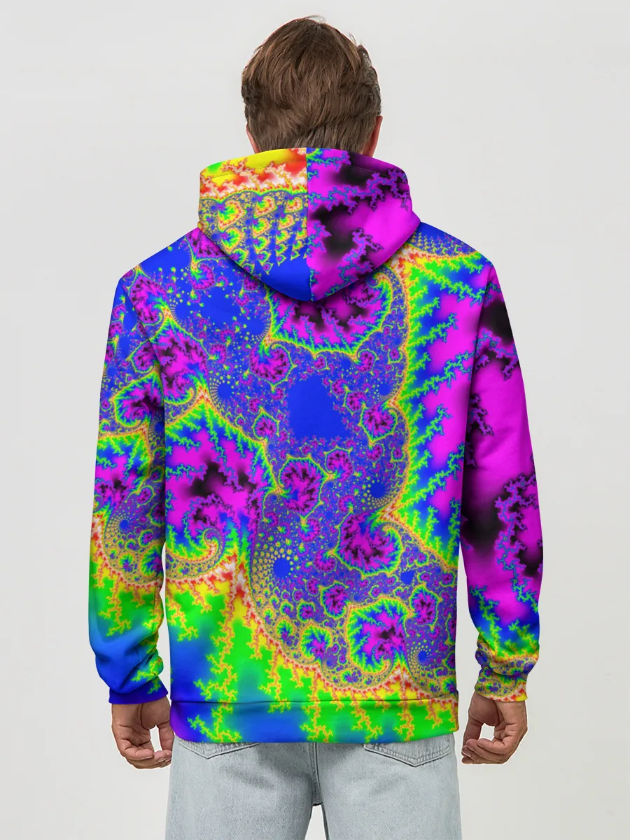 Худи мужской база хлопок / NEON&ACID