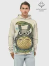 Худи мужской база хлопок / My Neighbor Totoro заяц с чешуей