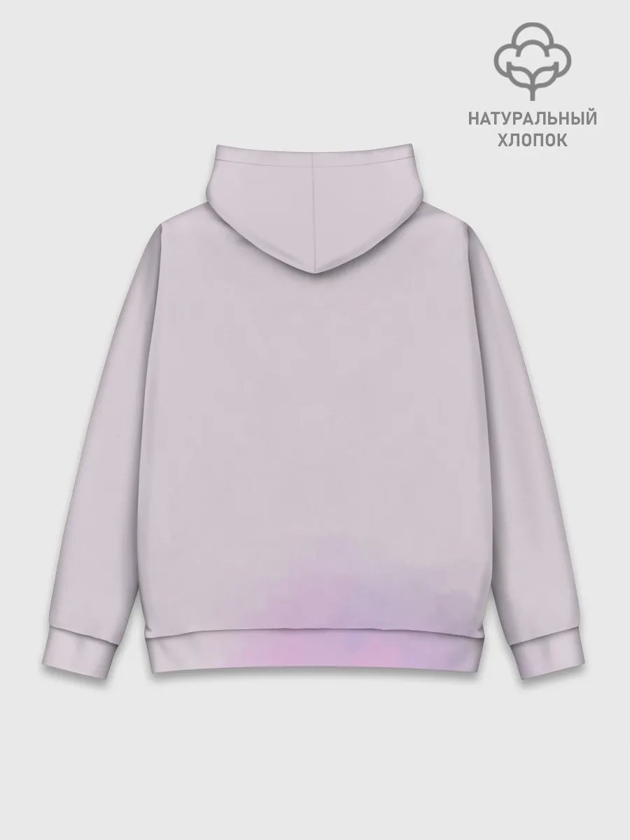 Худи мужской база хлопок / Кёкусинкай девушка