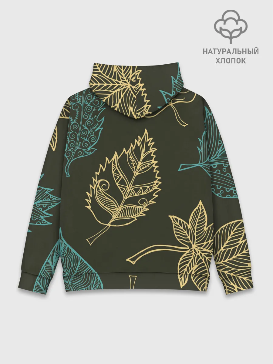 Худи мужской база хлопок / Осенний мотив