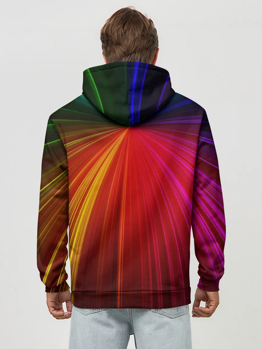 Худи мужской база хлопок / Hazbin Hotel - Отель Хазбин