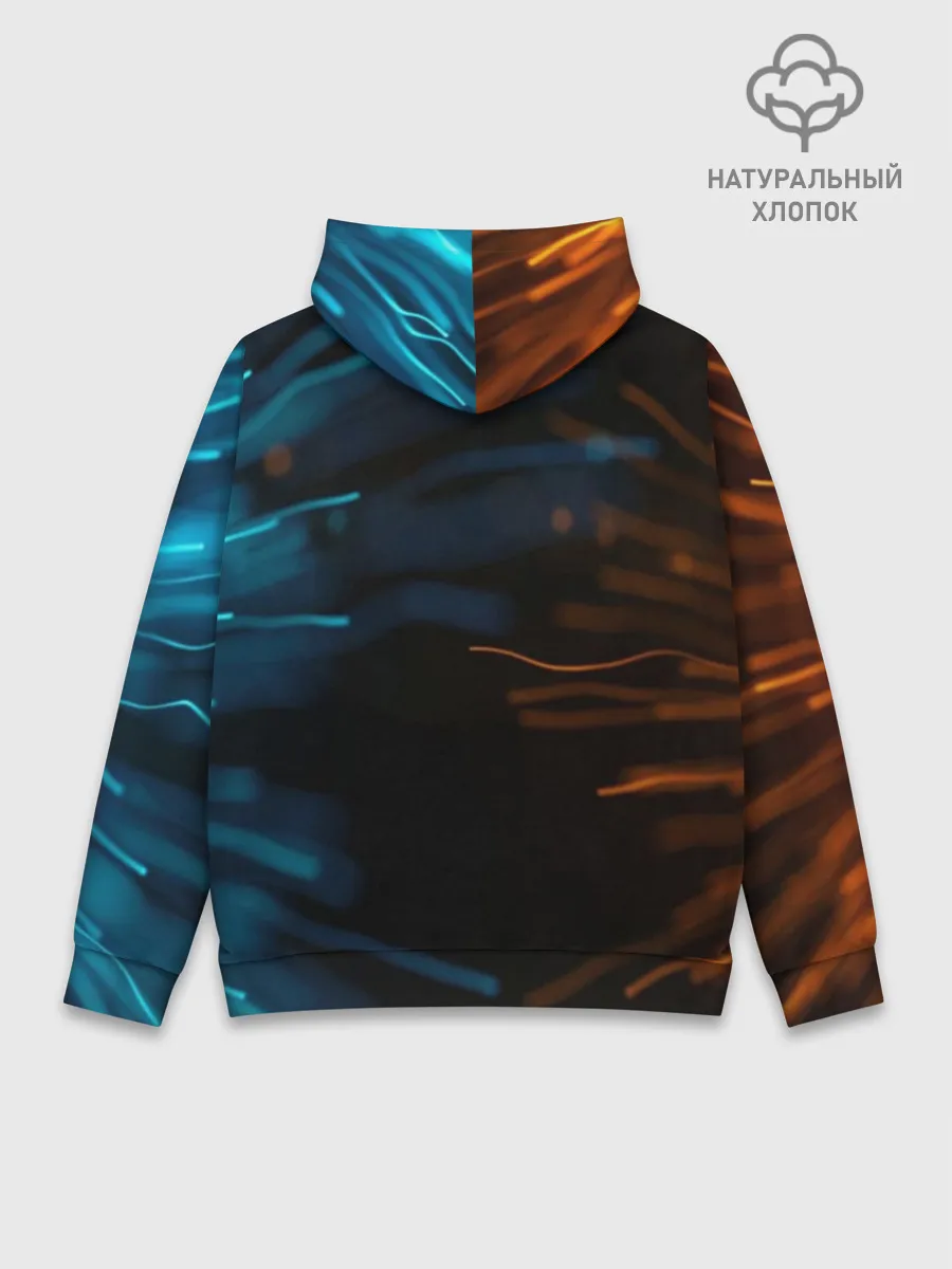 Худи мужской база хлопок / Awake unafraid