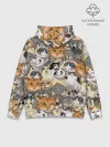 Худи мужской база хлопок / ALL CATS MEMES