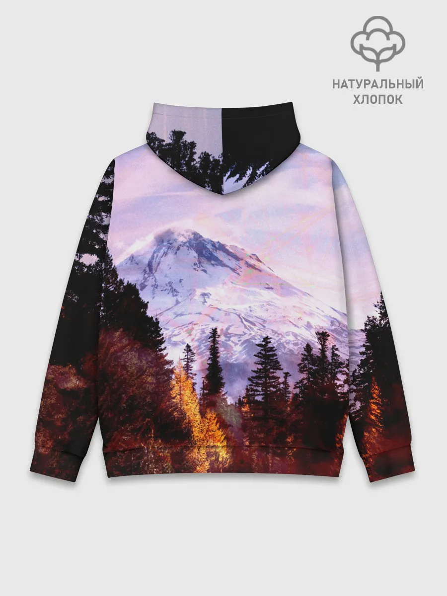 Худи мужской база хлопок / Из России с любовью