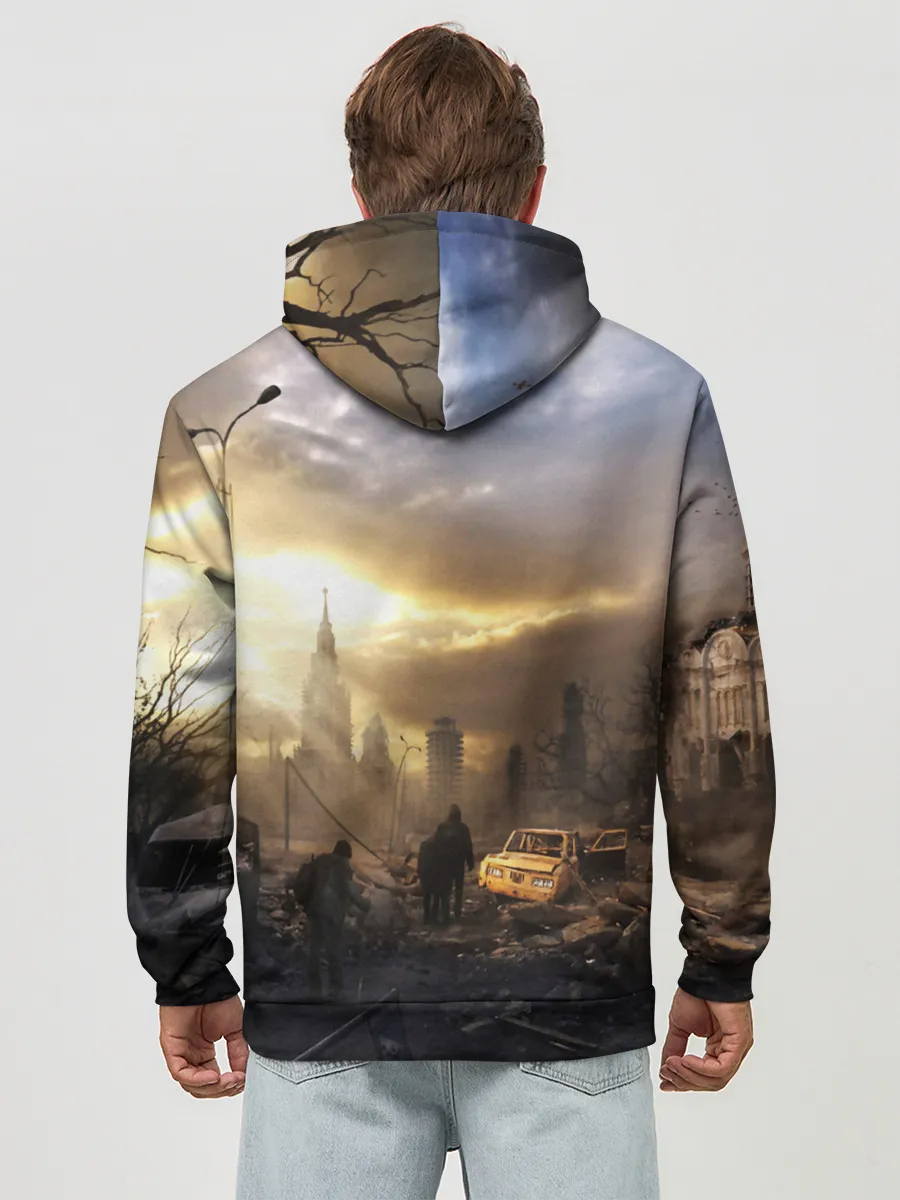 Худи мужской база хлопок / Сталкер