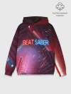 Худи мужской база хлопок / Beat Saber