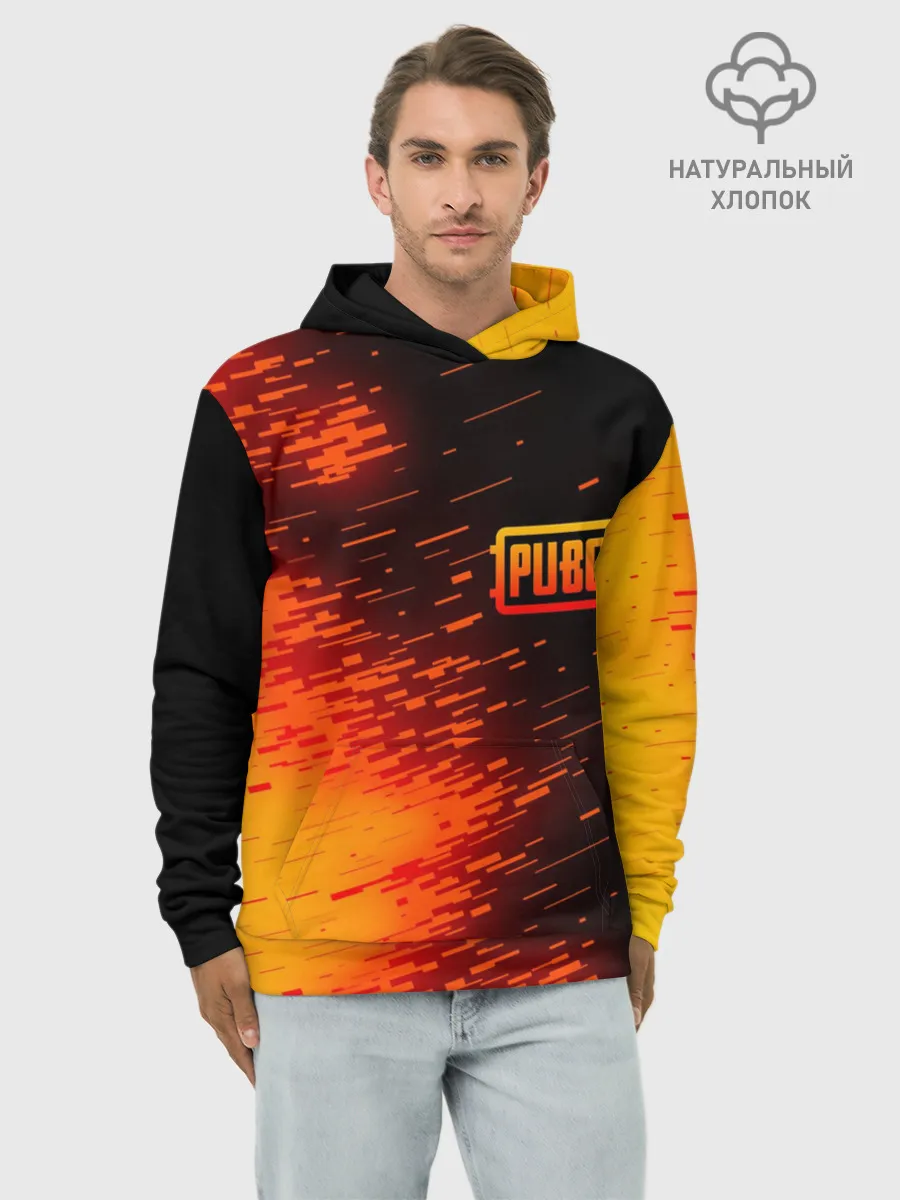 Худи мужской база хлопок / PUBG