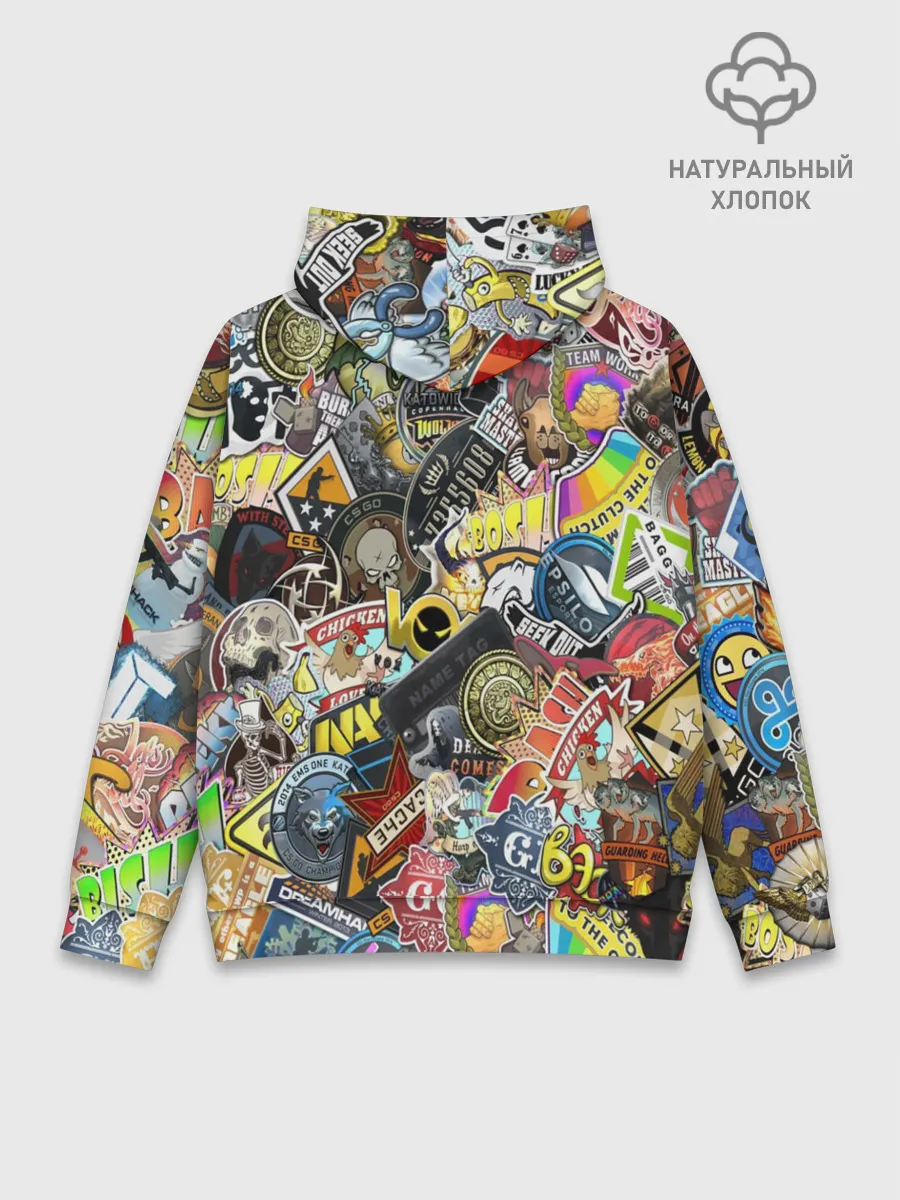 Худи мужской база хлопок / CS GO