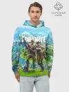 Худи мужской база хлопок / Fortnite