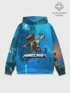Худи мужской база хлопок / Майнкрафт