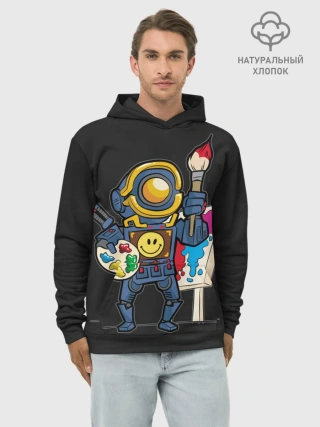 Худи мужской база хлопок / Apex Legends