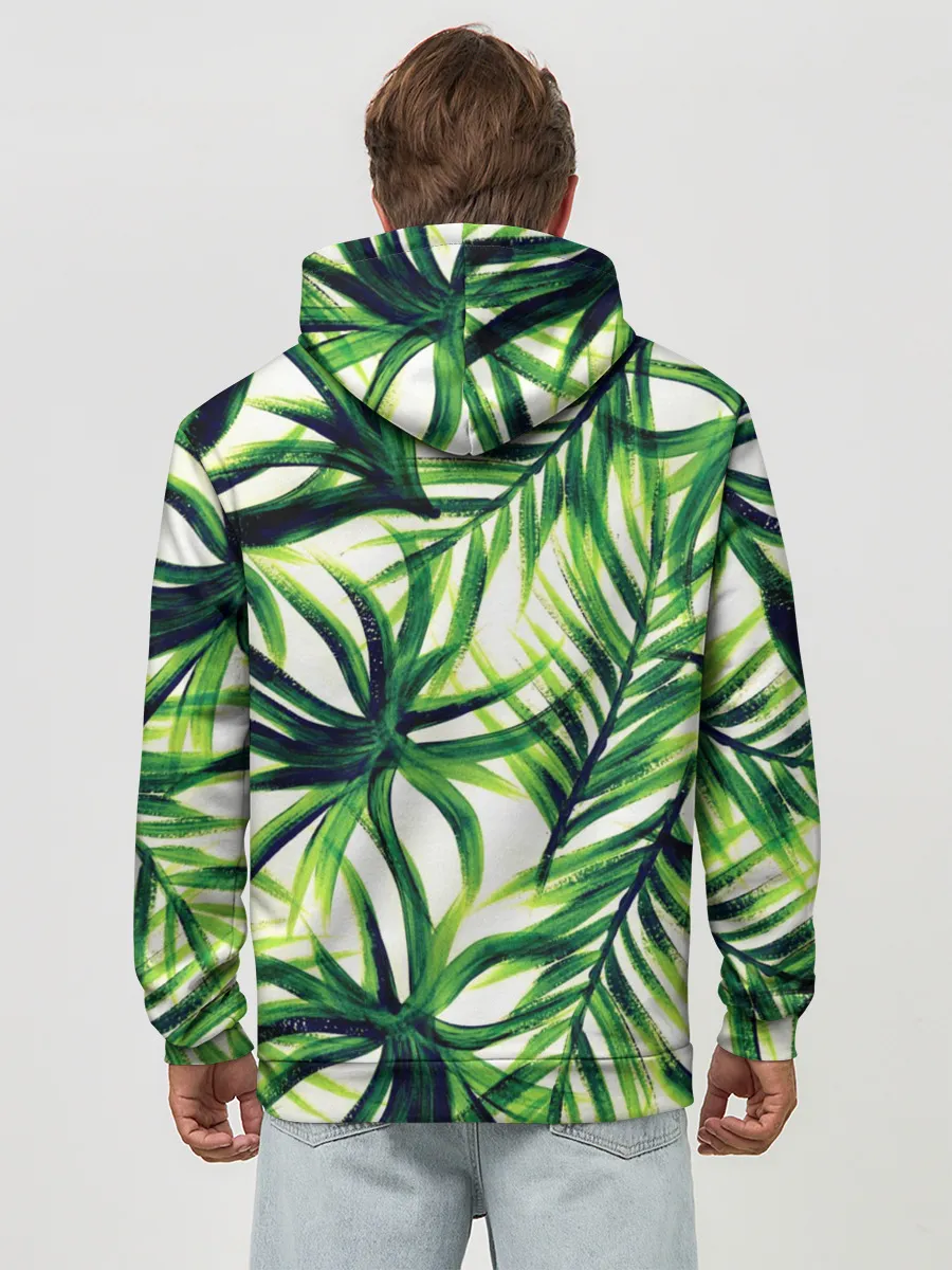 Худи мужской база хлопок / Тропики