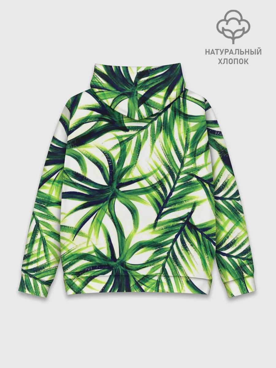 Худи мужской база хлопок / Тропики