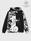 Худи мужской база хлопок / MONOKUMA держит руки