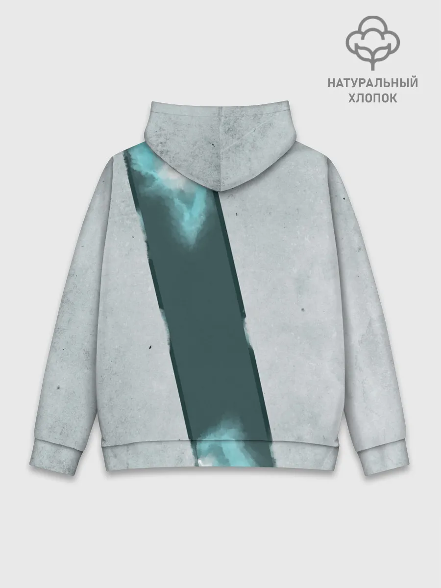 Худи мужской база хлопок / Фехтовальщик