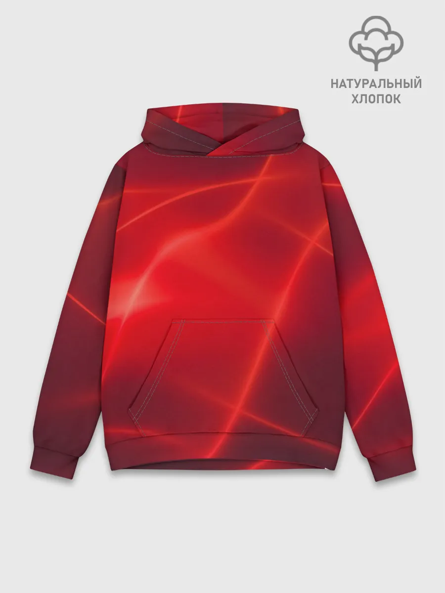 Худи мужской база хлопок / Плавные Линии