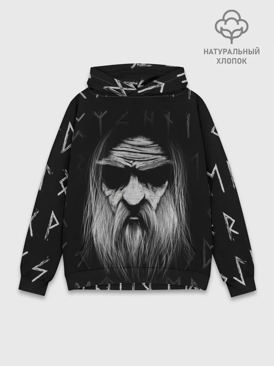 Худи мужской база хлопок / Велес