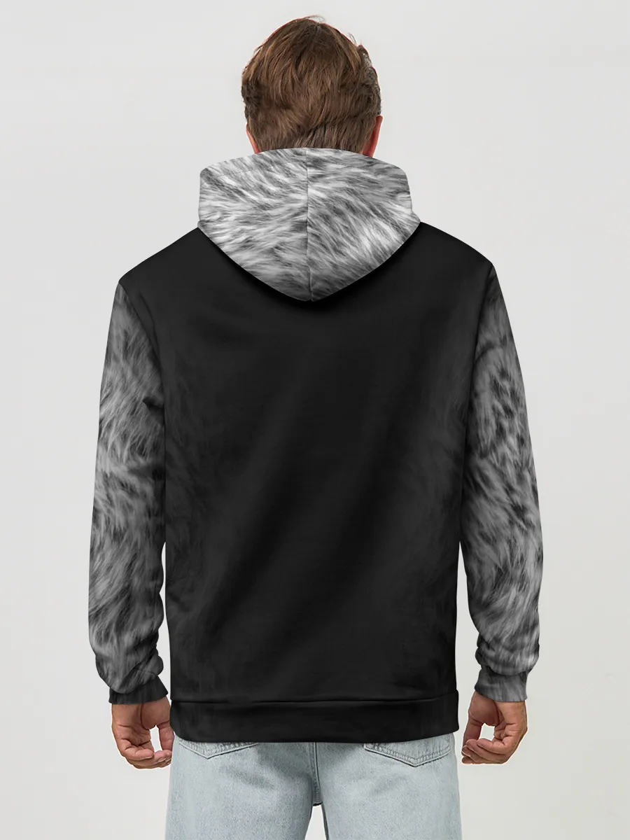 Худи мужской база хлопок / Fenrir