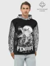Худи мужской база хлопок / Fenrir