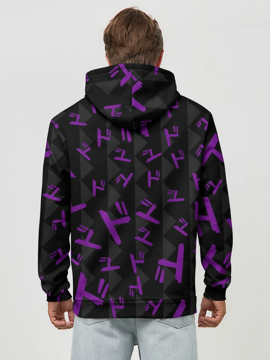 Худи мужской база хлопок / Higashikata Josuke. JoJo