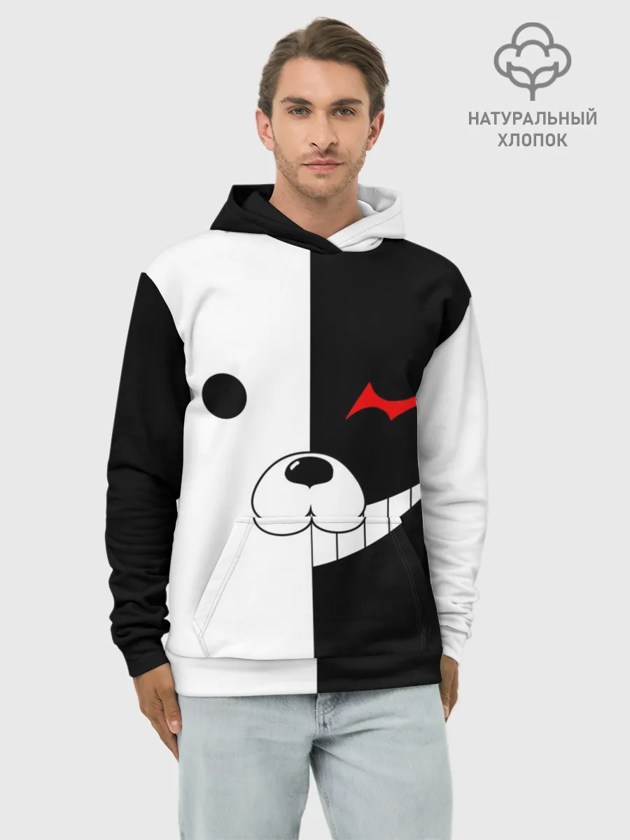 Худи мужской база хлопок / Monokuma