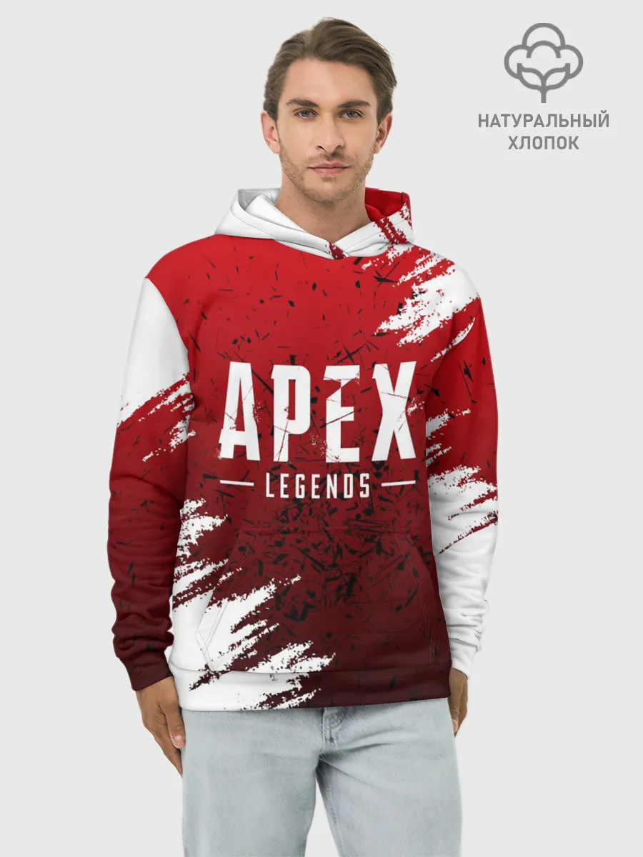 Худи мужской база хлопок / APEX LEGENDS