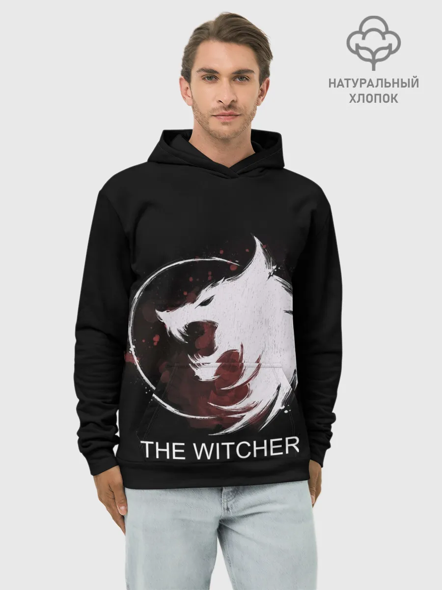 Худи мужской база хлопок / The Witcher