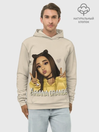 Худи мужской база хлопок / Ariana Grande
