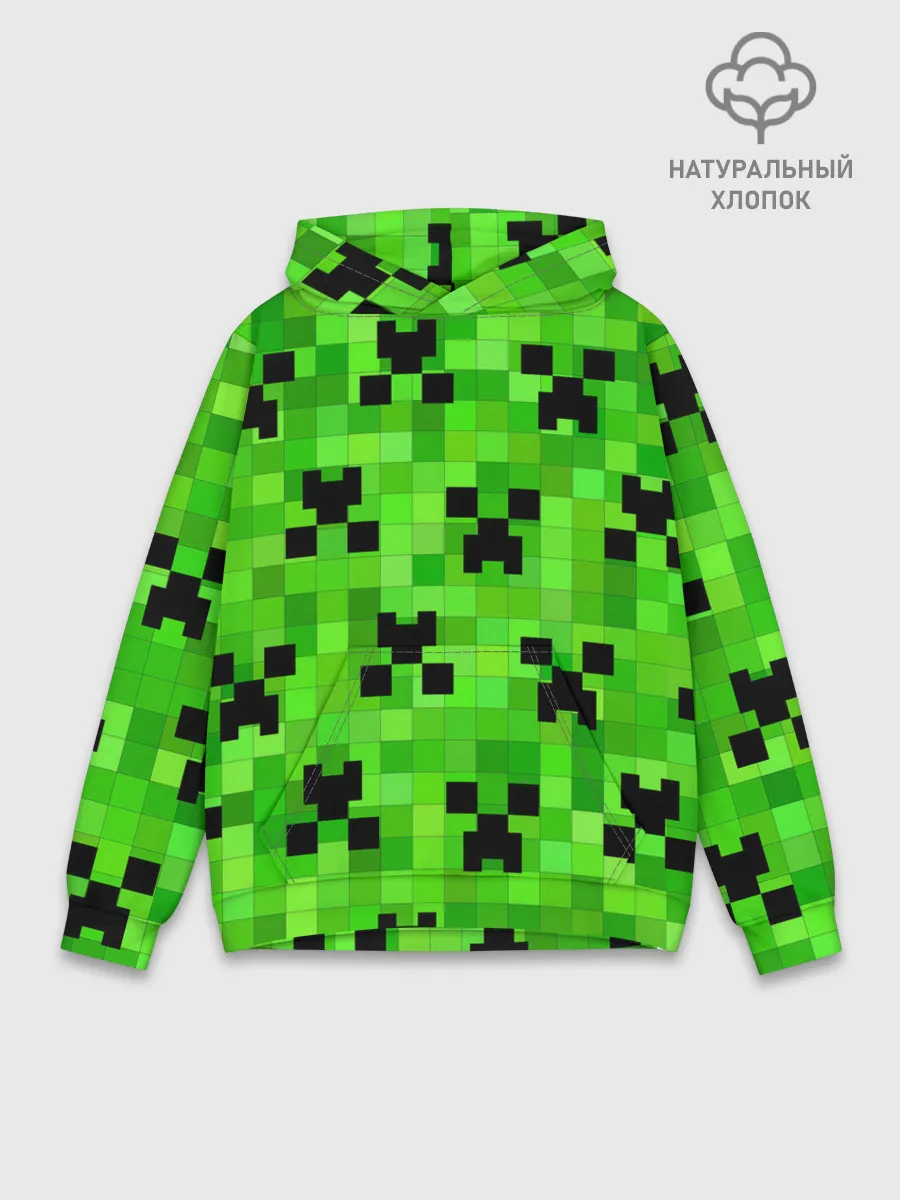 Худи мужской база хлопок / MINECRAFT | МАЙНКРАФТ