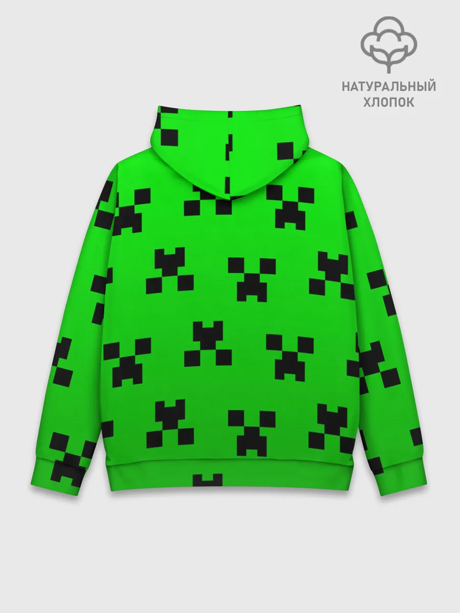 Худи мужской база хлопок / MINECRAFT