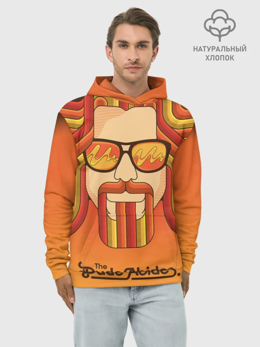 Худи мужской база хлопок / БОЛЬШОЙ ЛЕБОВСКИ.