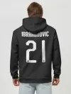 Худи мужской база хлопок / Ibrahimovic third 19-20