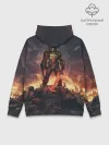 Худи мужской база хлопок / DOOM ETERNAL