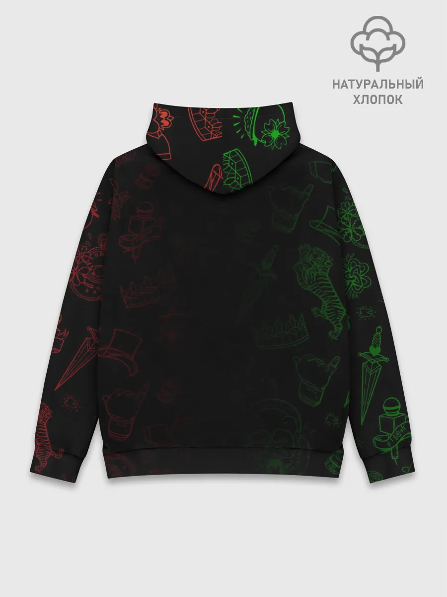 Худи мужской база хлопок / CONOR McGREGOR.