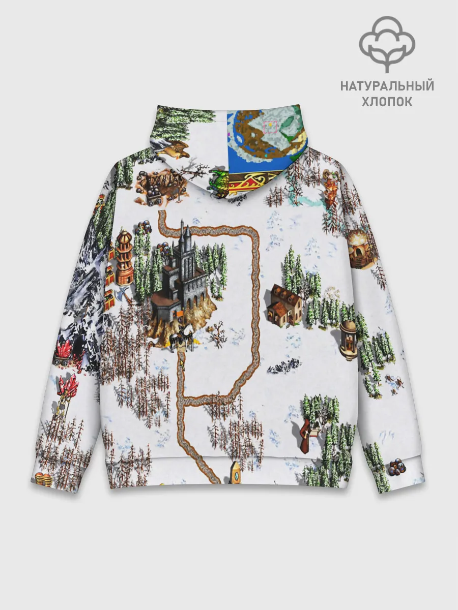 Худи мужской база хлопок / Heroes of Might and Magic