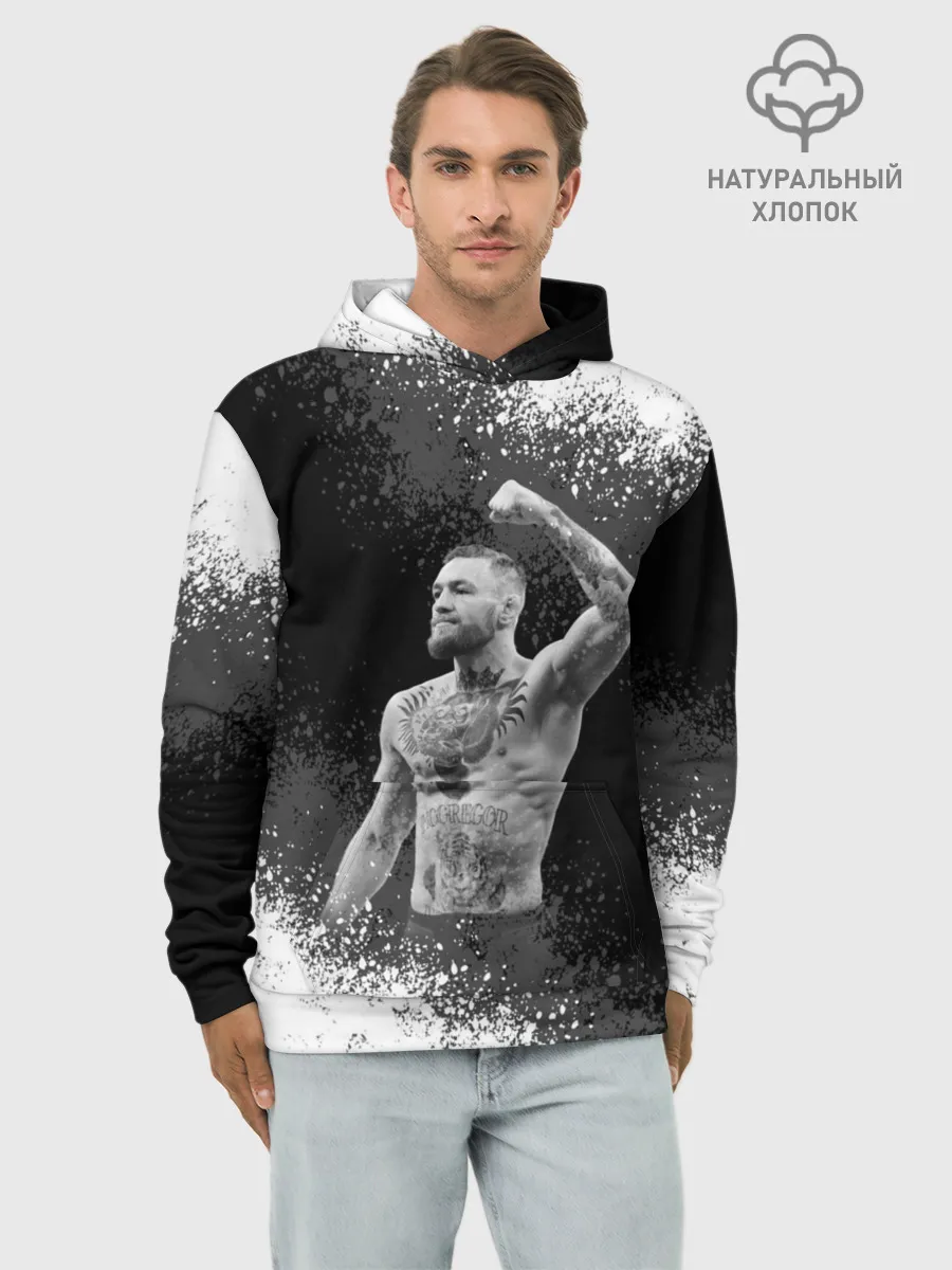 Худи мужской база хлопок / Conor McGregor | Конор МакГрегор