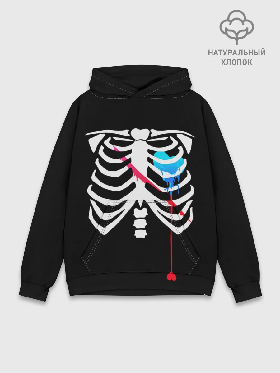 Худи мужской база хлопок / UNDERTALE | АНДЕРТЕЙЛ | САНС