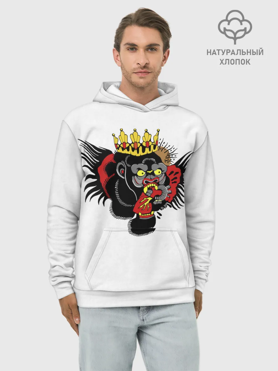 Худи мужской база хлопок / Конор МакГрегор