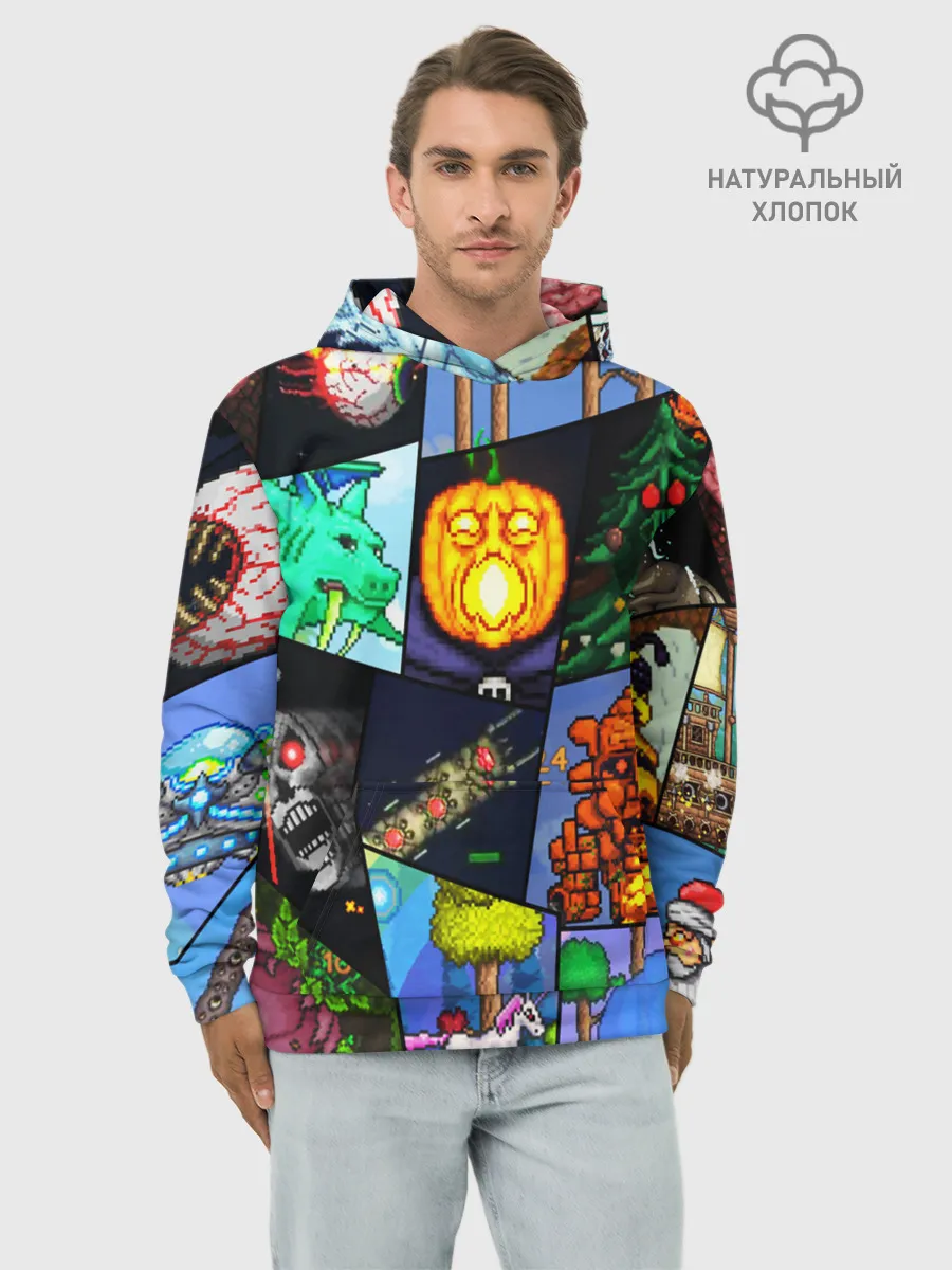 Худи мужской база хлопок / Terraria allpic