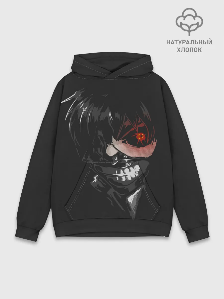 Худи мужской база хлопок / Tokyo Ghoul