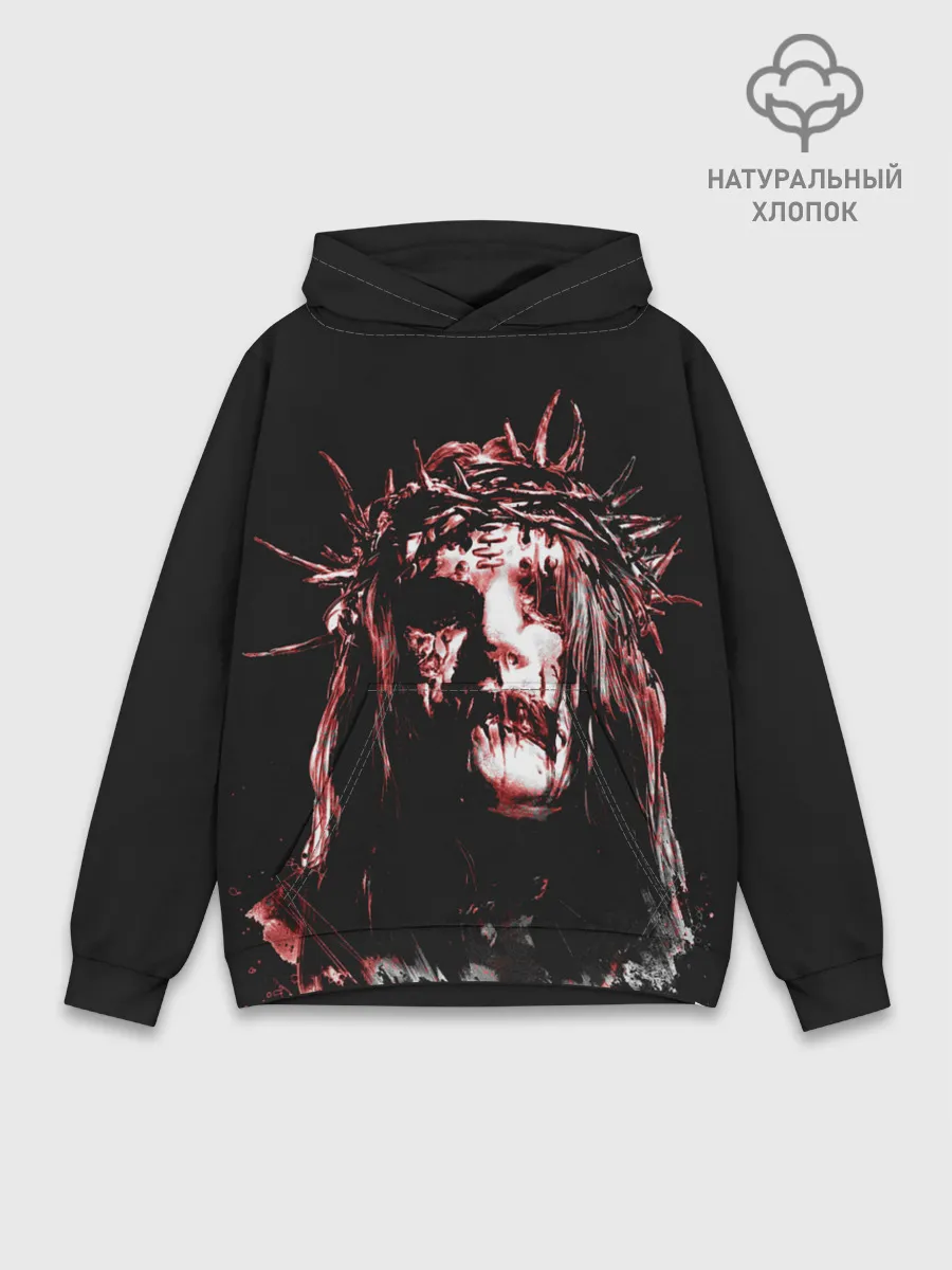 Худи мужской база хлопок / слипнот джои