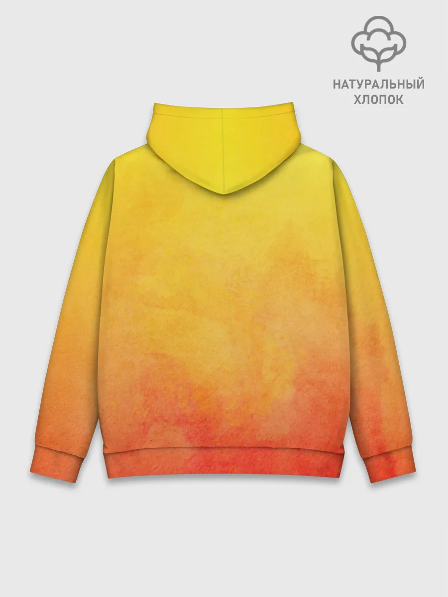 Худи мужской база хлопок / Be your own Superhero