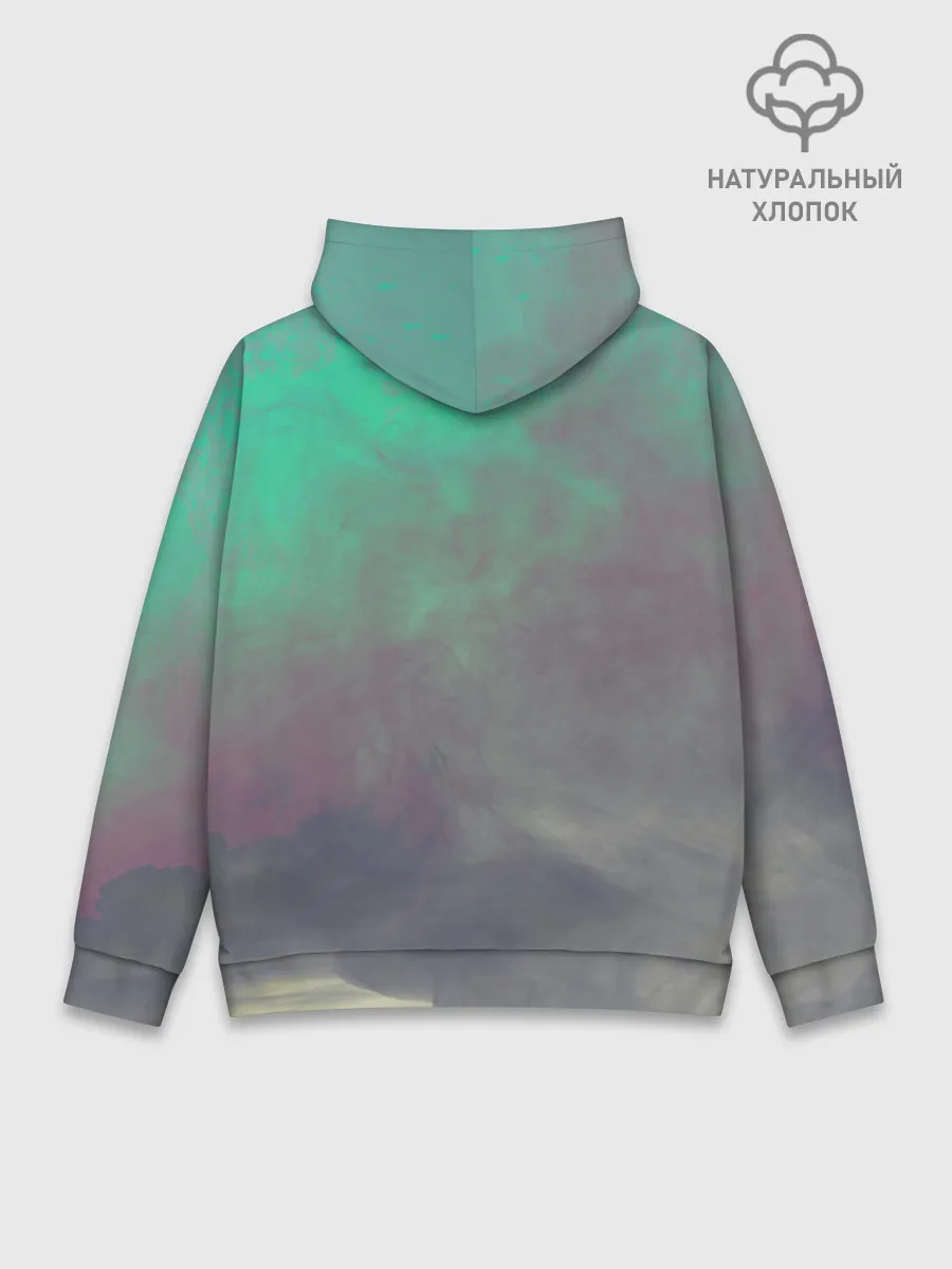 Худи мужской база хлопок / Рыбак