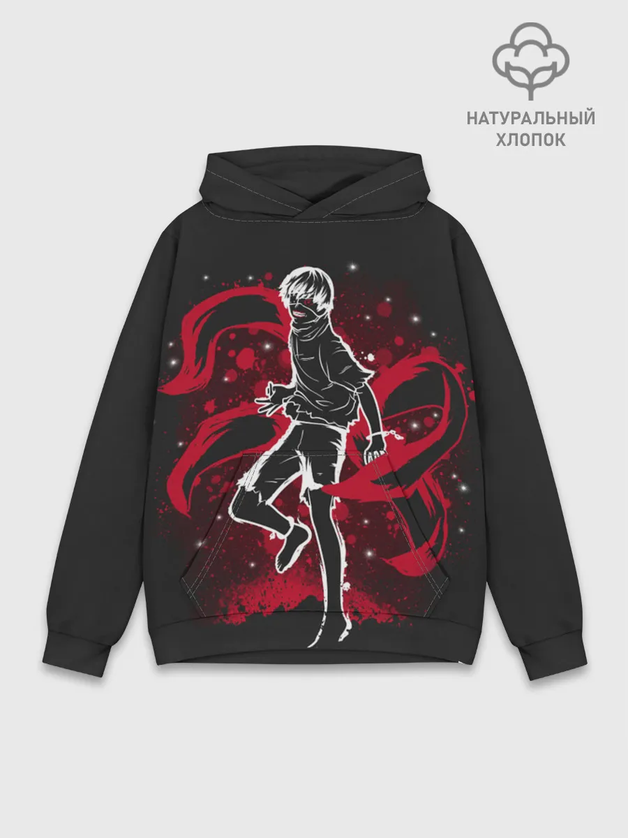 Худи мужской база хлопок / Tokyo Ghoul