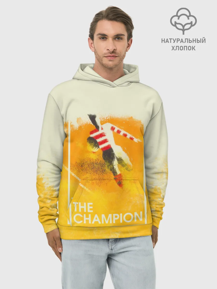 Худи мужской база хлопок / Регби. The Champion